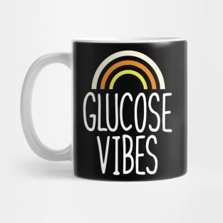 Glucose Vibes Diabetes Diabetic Mug